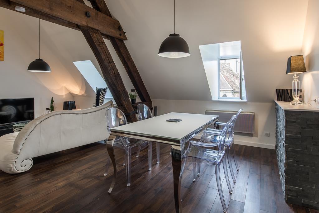 Le Loft De La Rochepot Apartman Beaune  Kültér fotó